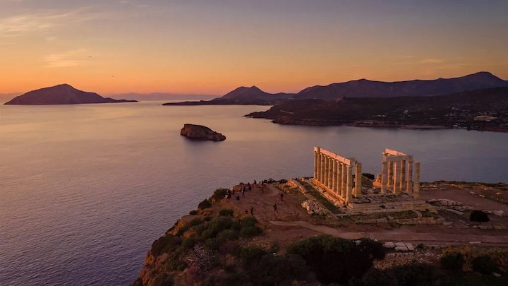 Cape Sounio — daytrip με taxi van από Αθήνα